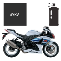 Peinture  tricouche en spray suzuki matt black 2 gsx-r 1000 special edition 2012-2013