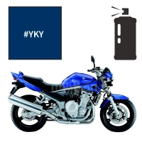 Peinture trichouche en spray suzuki pearl vigour blue (candy) 650 gsf bandit n/s 2007