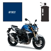 Peinture trichouche en spray suzuki pearl vigour blue (candy) 750 gsr 2014-2016