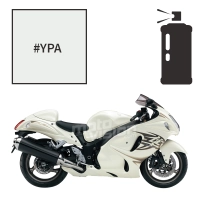 Peinture tricouche en spray suzuki pearl mirage white 1300 gsx-r hayabusa 2008/2010-2011