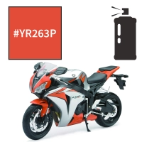 Peinture tricouche en spray honda pearl fire orange cbr1000rr 2010