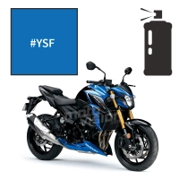 Peinture en spray suzuki metallic triton blue 750 gsx-s 2015/2018