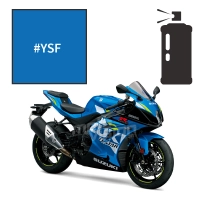 Peinture en spray suzuki metallic triton blue 1000 gsx-r 2009-2011/2013-2019