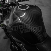 Cache réservoir carbone vernis pour kawasaki z900 2017-2021