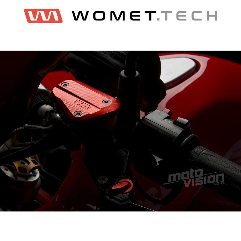 Couvercle de bocal de liquide de frein avant Womet Tech Ducati  Streetfighter Sport Touring Sport Classic Multistrada - Moto Vision