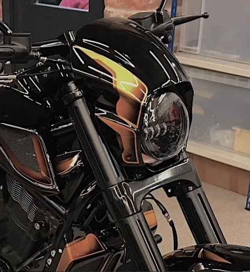 Scheinwerferverkleidung Agressor Killer Custom Harley-Davidson VROD  VRSCDX VRSCF 2009-2017 - Moto Vision
