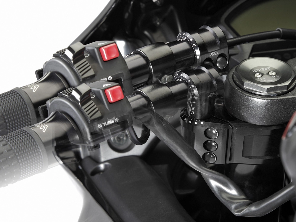 Rehausseurs de guidon 1 compatible avec moto custom Standard