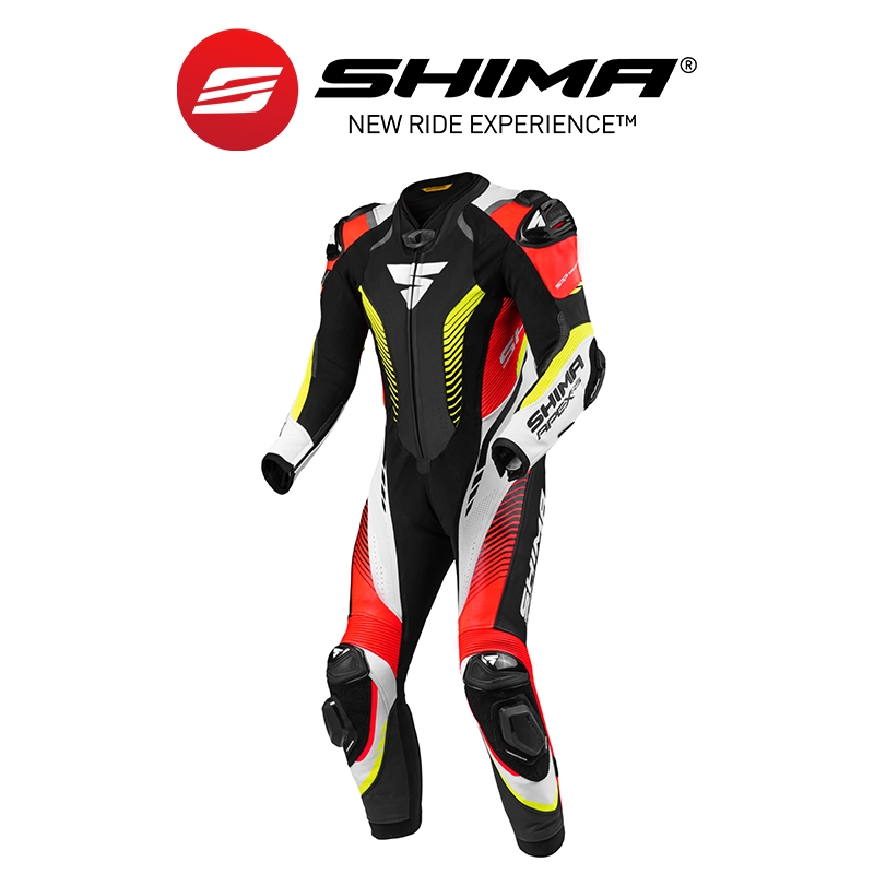 Tuta Shima APEX RS per uomo Colore : Nero - Moto Vision