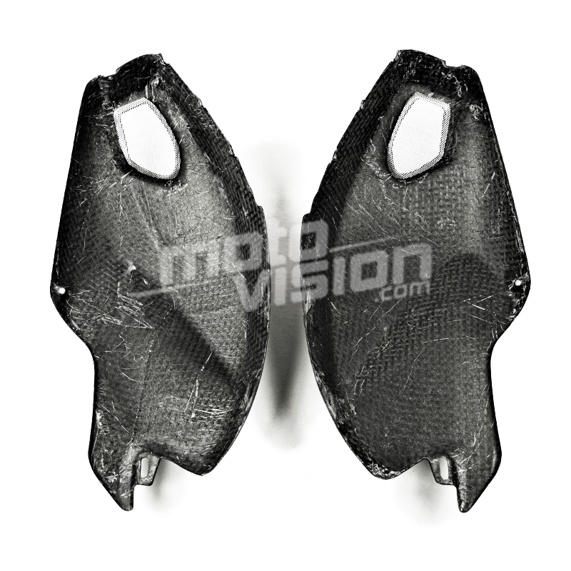 Carbon Tank cover Ducati Monster 696 796 1100 1100S - Moto Vision
