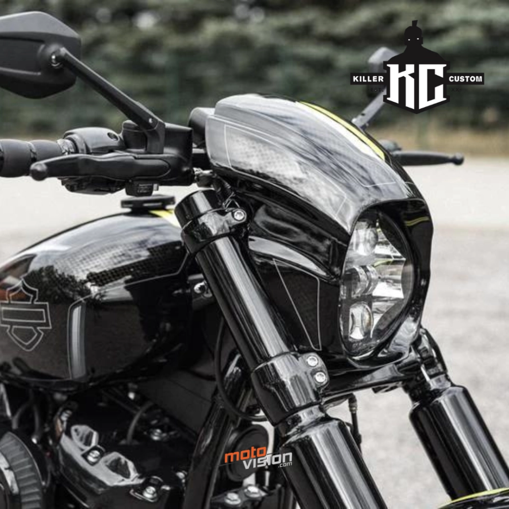 Headlight fairing Agressor Killer Custom Harley-Davidson VROD VRSCDX  VRSCF 2009-2017 - Moto Vision