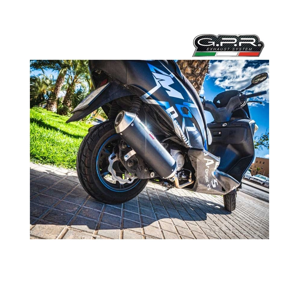 Exhaust GPR evo 4 Road - approved HONDA SH 125 I.E. 2017/19 - Moto